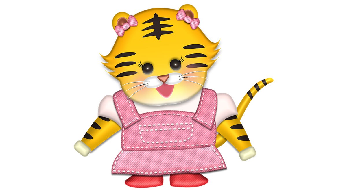 かわいい虎の女の子のイラスト 年賀状23無料テンプレート 卯 うさぎ おしゃれデザインの年賀状でざいんばんく